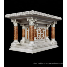 Customized marble altar table church podium